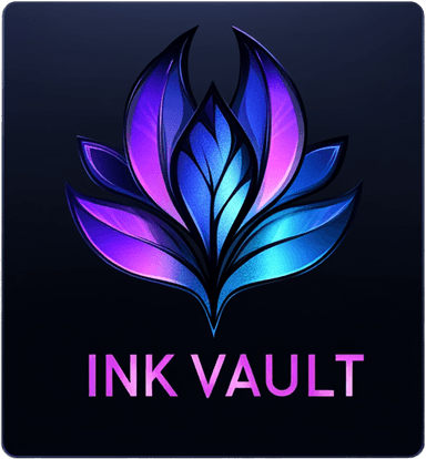 INK VAULT - タトゥー管理・シミュレーションアプリのロゴ